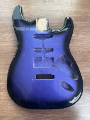 American Alder Electric Guitar Body Purple Burst Stratocaster 60s SSH