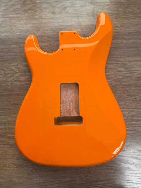American Alder Electric Guitar Body Orange Stratocaster 60s SSS
