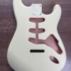 American Alder Electric Guitar Olympic White White Stratocaster 60s SSS