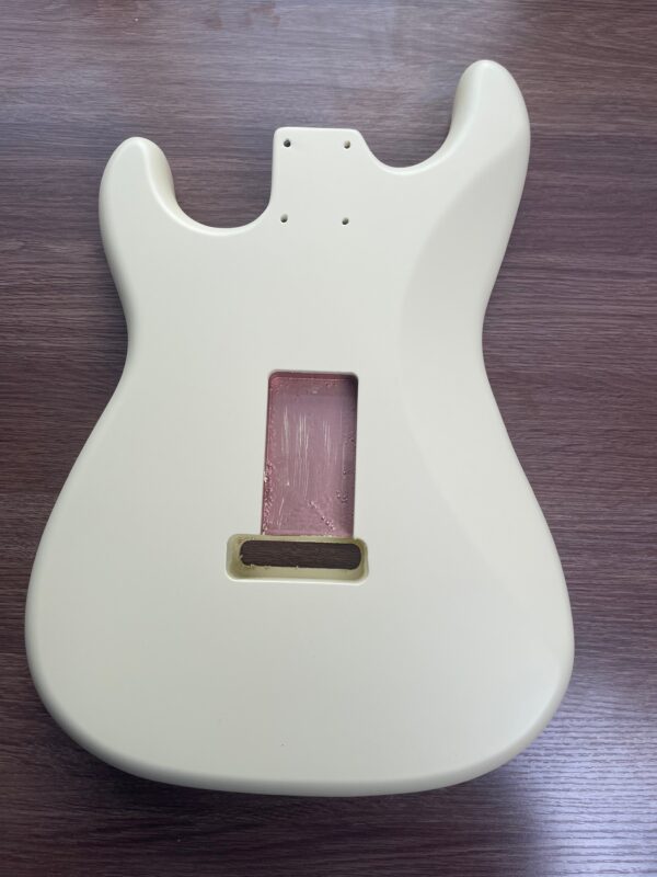 American Alder Electric Guitar Olympic White White Stratocaster 60s SSS