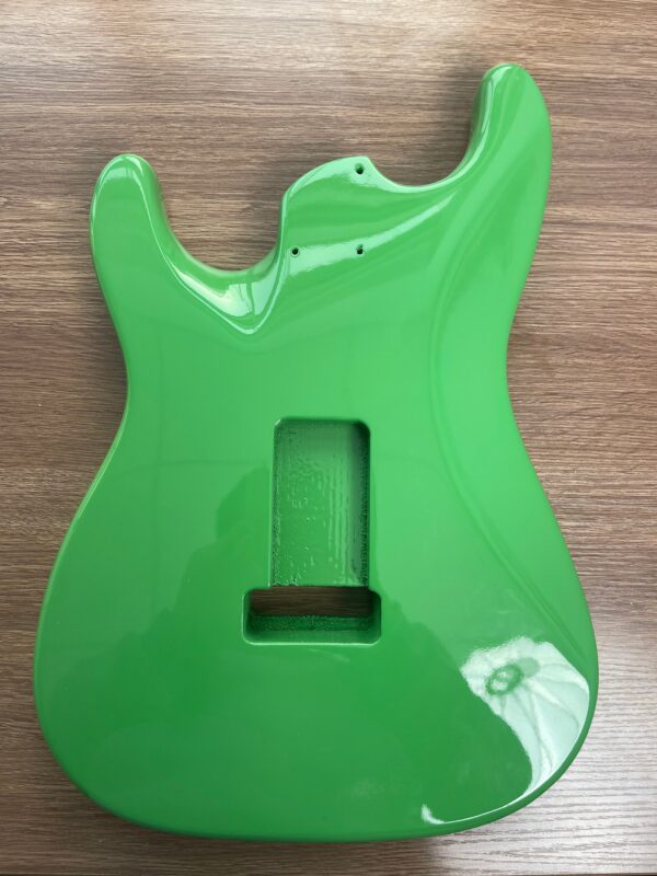 American Okoume Electric Guitar Forest Green ST Deluxe SSH