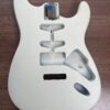 American Alder Electric Guitar Body White Stratocaster 60s SSH