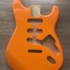 American Alder Electric Guitar Body Orange Stratocaster 60s SSS